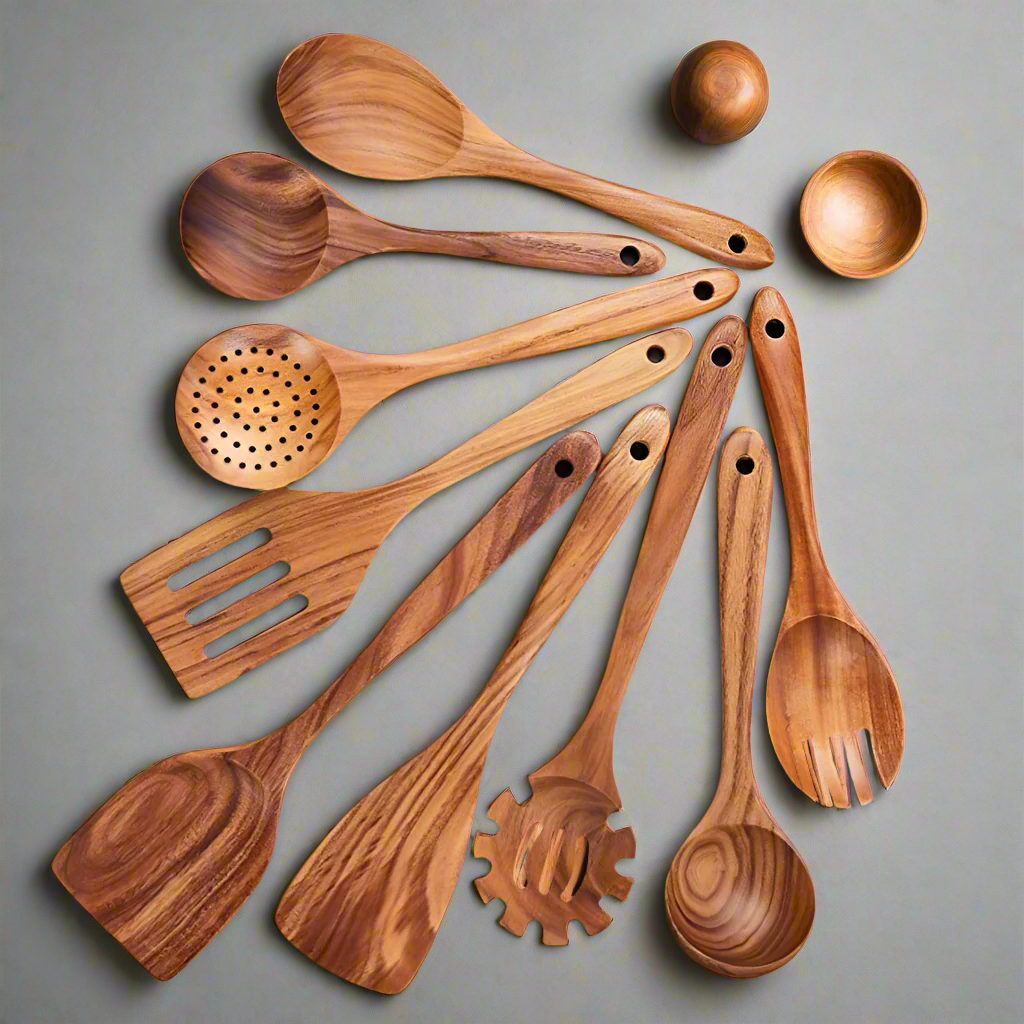 Kjøkkensett i teak